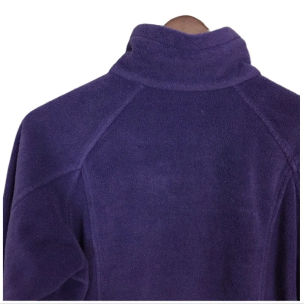 Columbia Purple Fleece Jacket Small - Picture 3 of 6